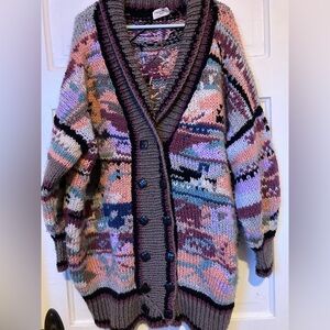 Vintage oversized cardigan